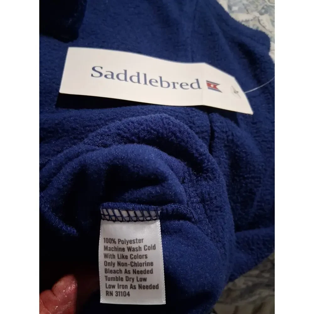 Saddlebred Fleece Men's size Medium Gorpcore Outwear Cold Winter Grungecore Vest